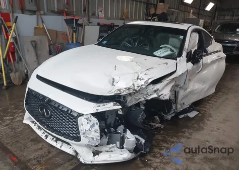 2019 Infiniti Q60 3.0T Red Sport 400 from USA, damaged, VIN JN1FV7EL5KM440057